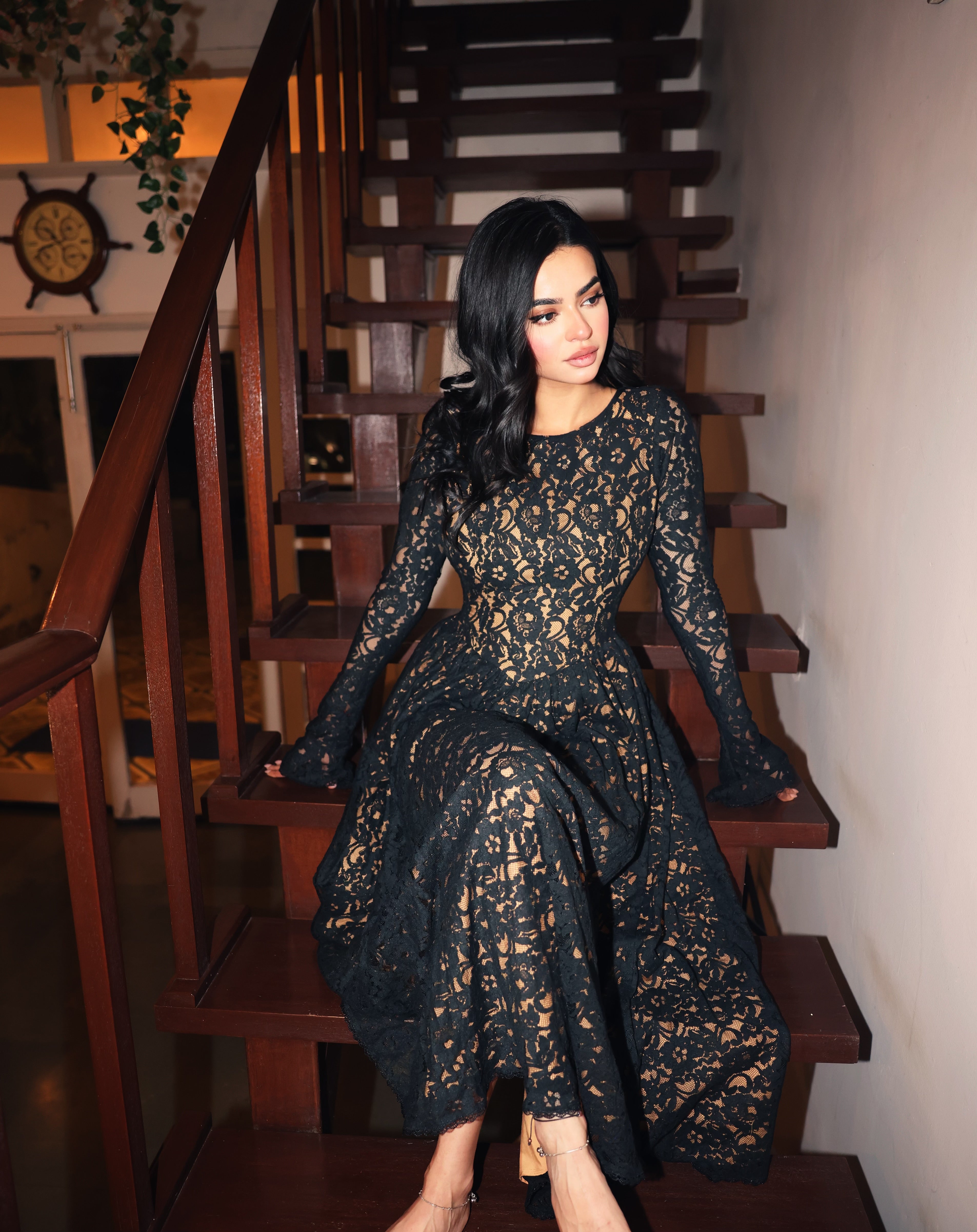 VALENTINA NOIR DRESS ♡