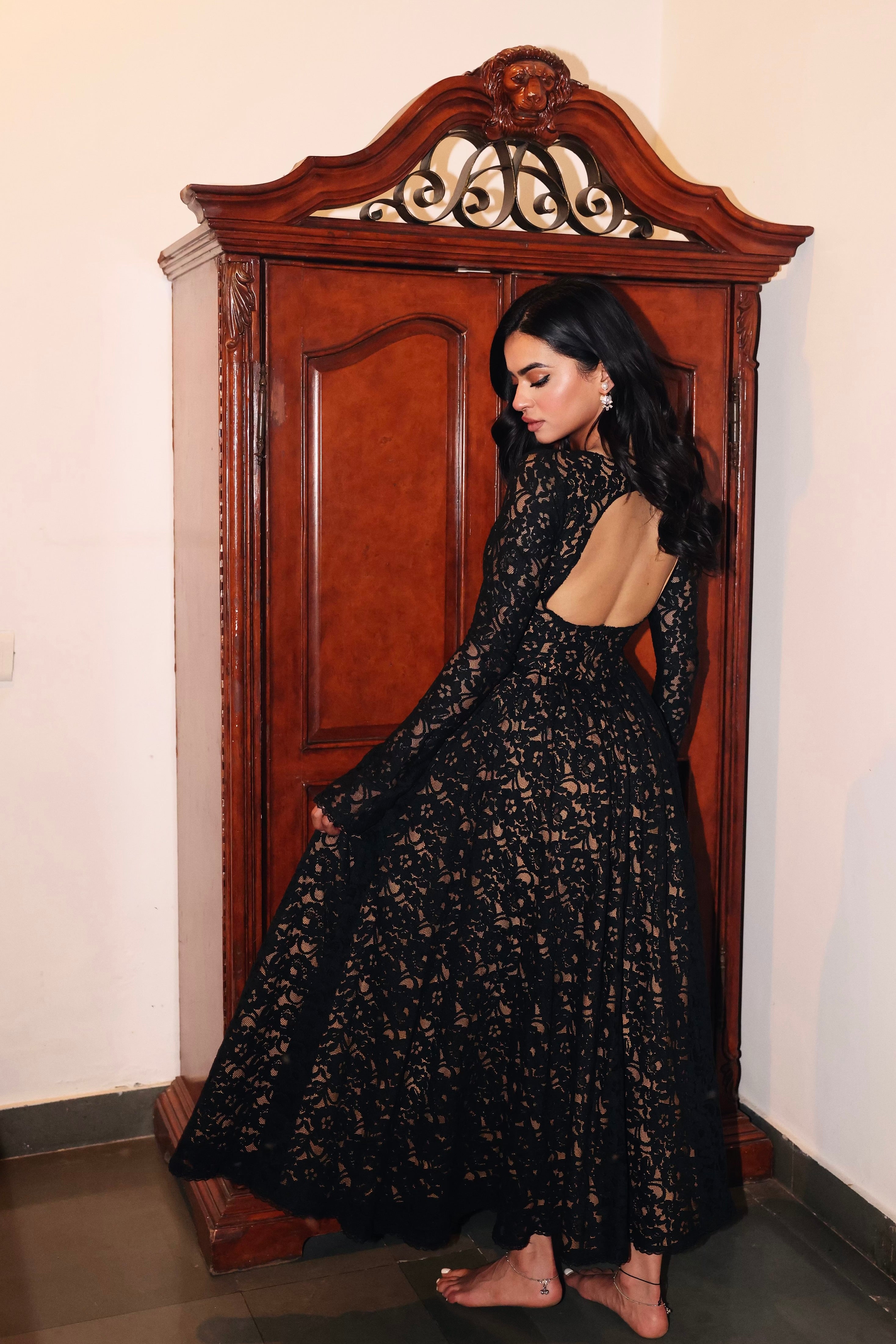 VALENTINA NOIR DRESS ♡