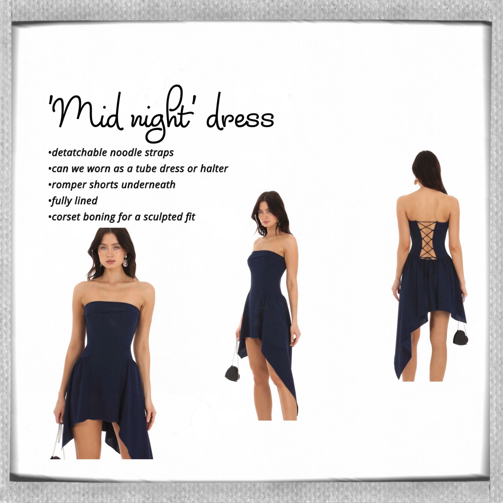 MIDNIGHT DRESS ♡