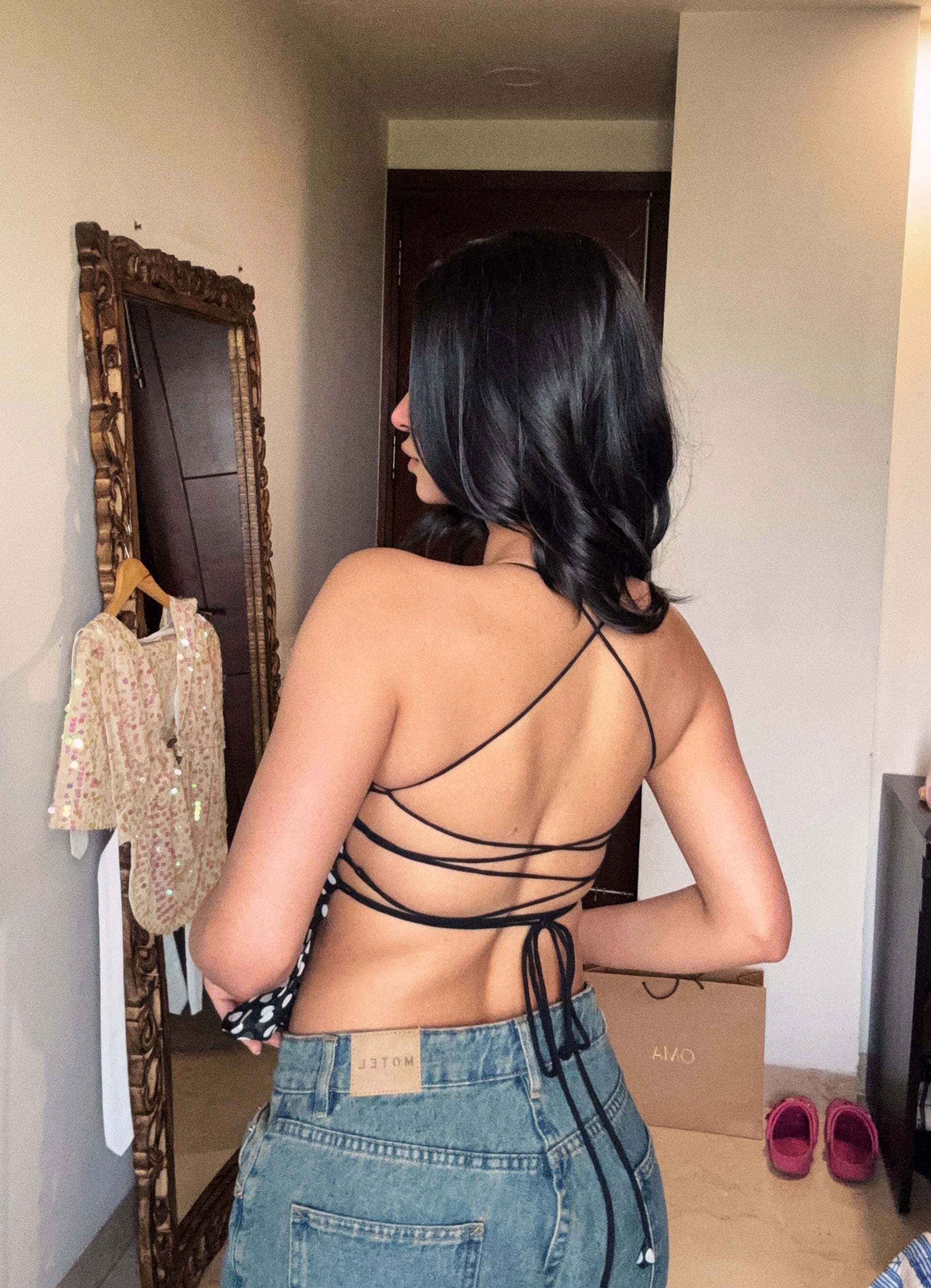 GAGA POLKA TOP ♡
