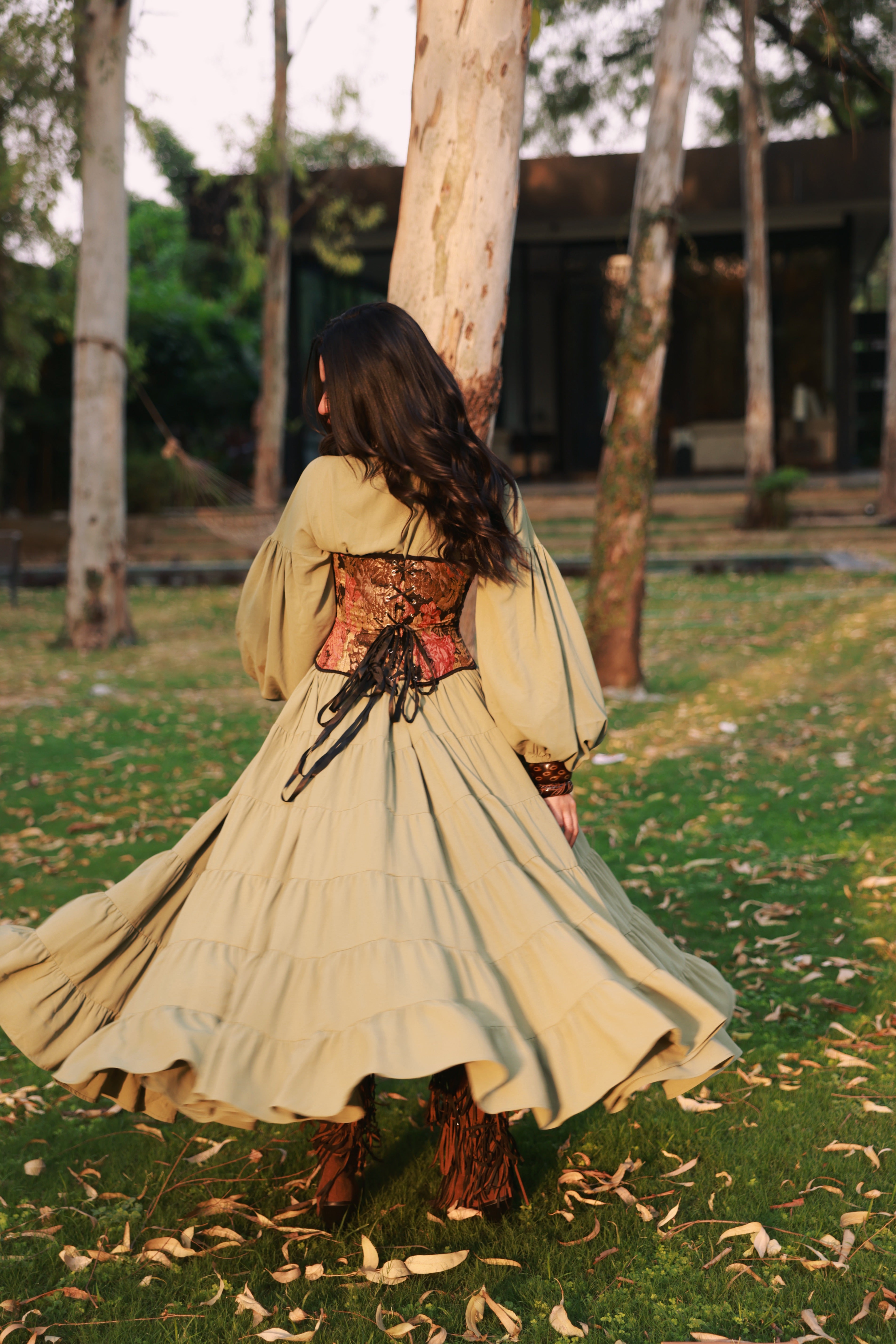 LADY SCARLET CORSET DRESS ♡