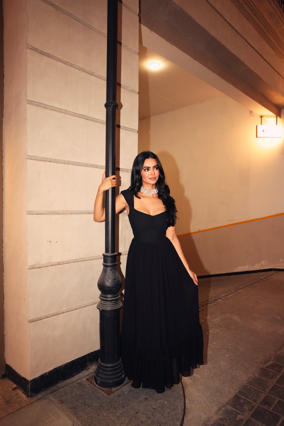 AISHA DRESS BLACK ♡