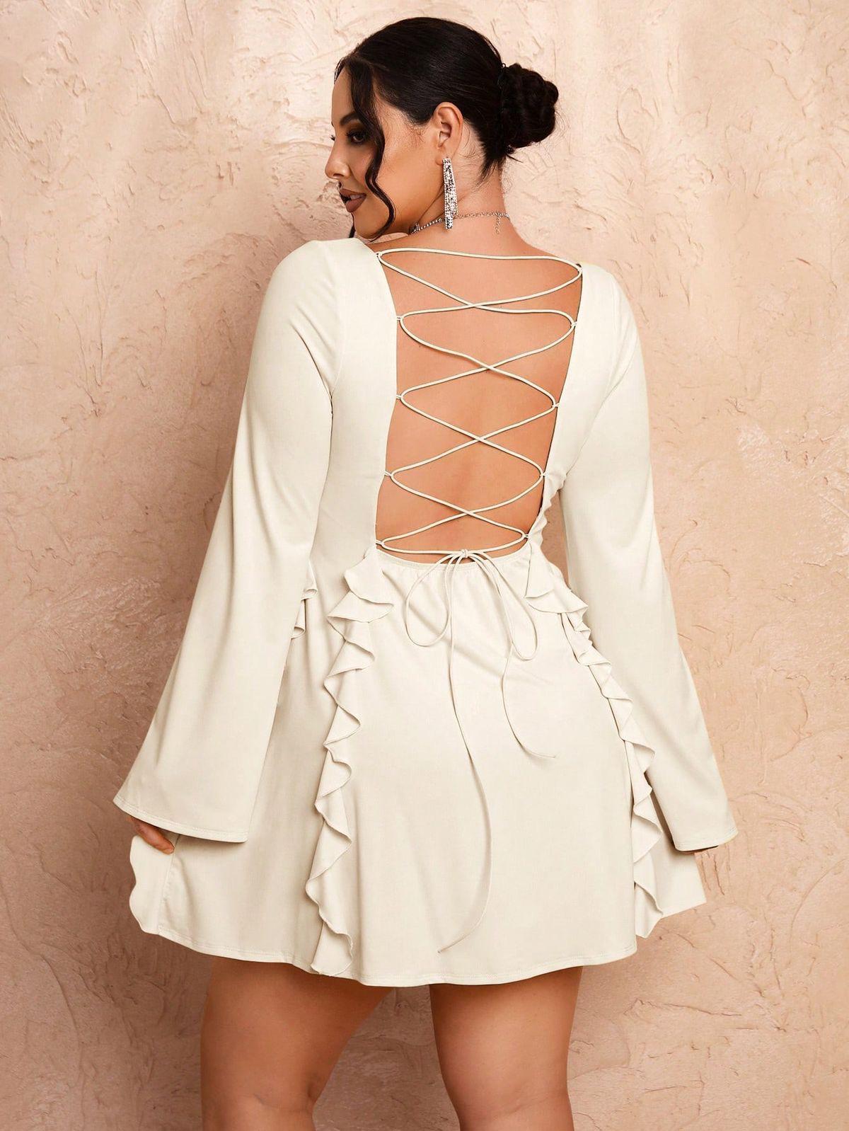 DELILAH IVORY DRESS ♡