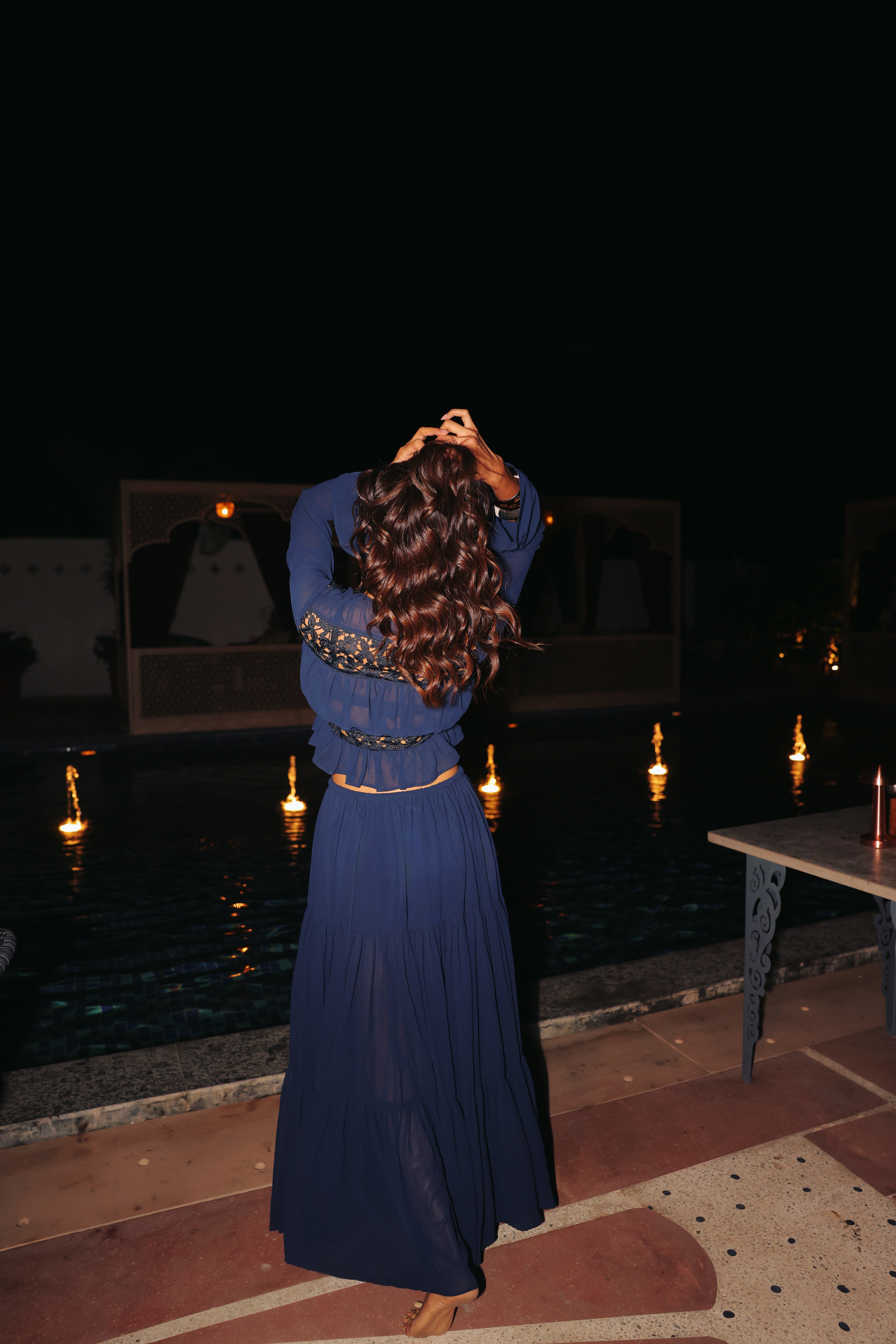 ALAAYA CO-ORD NAVY ♡