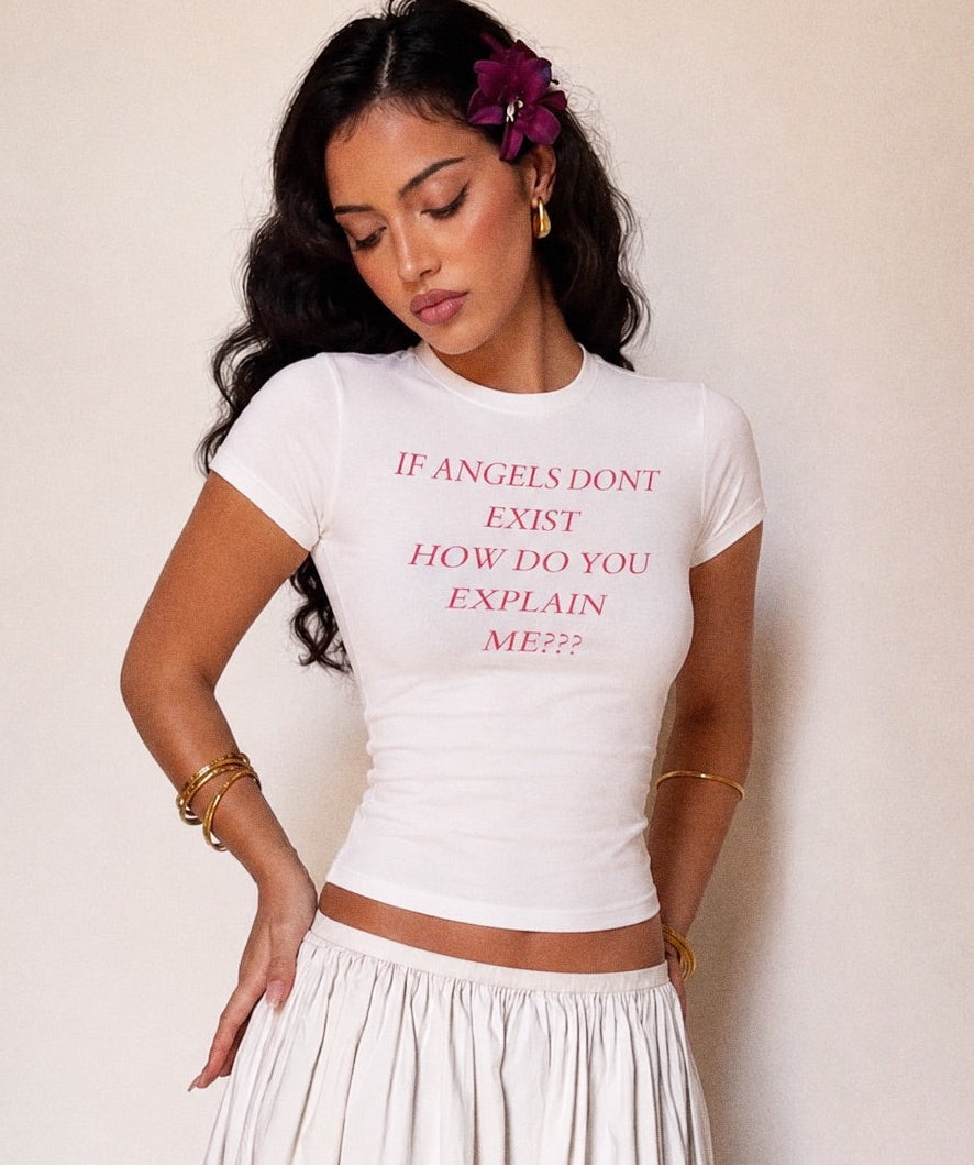 IF ANGELS DONT EXIST HOW DO YOU EXPLAIN ME??